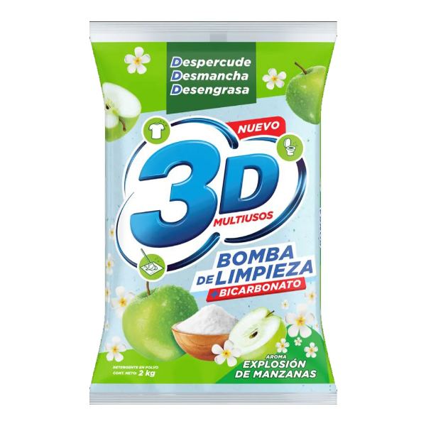 3D POLVO MULTIUSO X 2KG