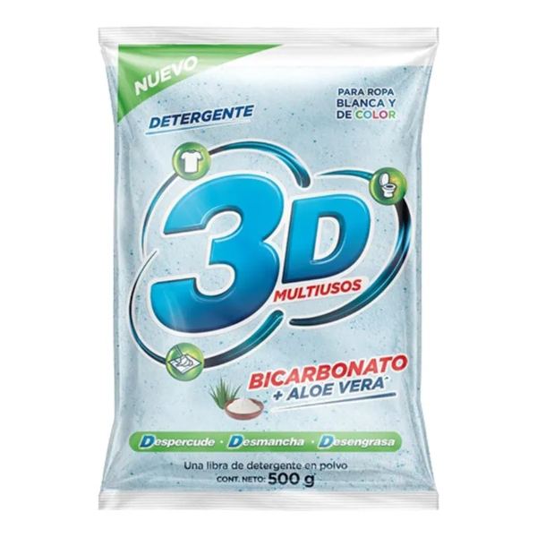 3D DT POLVO MULTIUSOS X 500G
