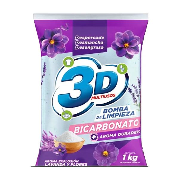 3D PVO MULTIUSOS LAVANDA X1KG