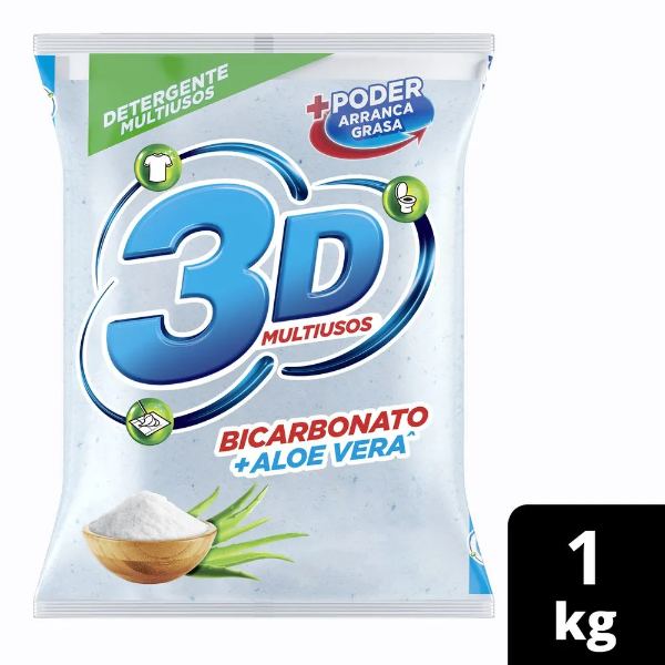3D BOMBA DE LIMPIEZA X 1KG